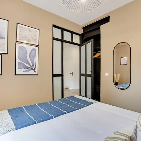 Lovely - 1br-4p - Buttes-chaumont Parigi