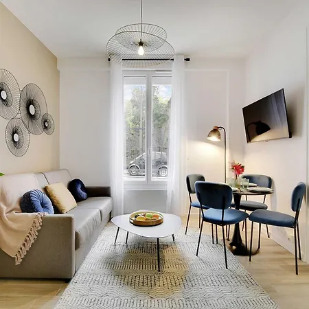 Lovely - 1br-4p - Buttes-chaumont Parigi