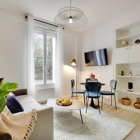 Lovely - 1br-4p - Buttes-chaumont * Parigi
